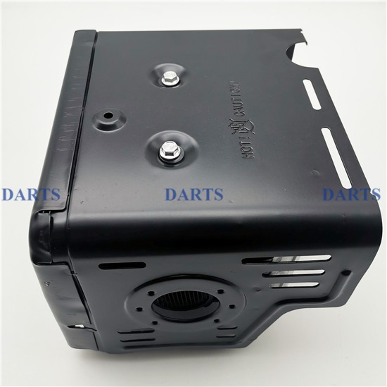GX390-420/188-192/13-15HP 5-8KWMuffler Silencer Acoustical Damper Spare Parts For Gasoline Engine And Generator