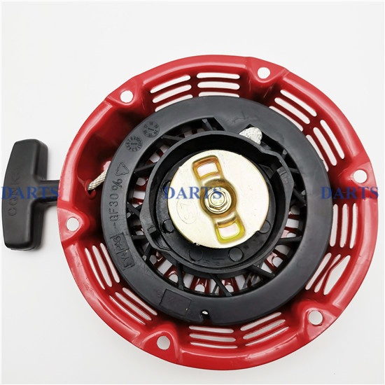 GX160/168FA/5.5HP/GX200/6.5HP Red Recoil Starter Assy Pully Parts Spare Parts For Small Gasoline Engine Generator