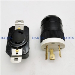 Generator Sockets 03legs For Generator For All Types Of 1-8KW Generator Spare Parts Of Gasoline Engine And Generator