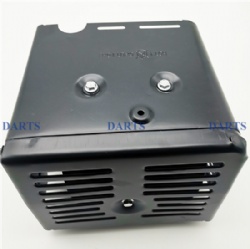 GX390-420/188-192/13-15HP 5-8KWMuffler Silencer Acoustical Damper Spare Parts For Gasoline Engine And Generator