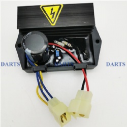 Double Cylinder 10 KW One/Three Phase AVR Generator Current Regulator Spare Parts For Gasoline Engine and Generator
