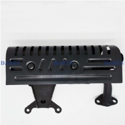 168 170 GX160 GX200 Muffler Silencer Acoustical Damper Spare Parts For Gasoline Engine And Generator